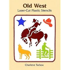 Old West Laser-Cut Plastic Stencils (Laser-Cut Stencils)