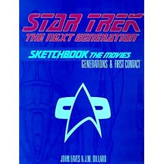 Star Trek, the Next Generation Sketchbook: The Movies, Generations & First Contact