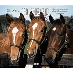 Literate Horse Deluxe Wall Calendar: 2004