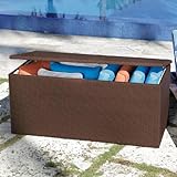 IMAGE OF All-Weather Wicker Patio Furniture: Storage Chest