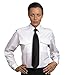 Van Heusen Women's Aviator Pilot Shirt - Long Sleeve, White