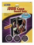Fellowes Neato Gloss Jewel Case Inserts (20-Pack)