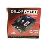 Deluxe Valet with Alarm Clock and Stereo Speakers
