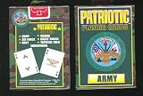 Patriotic Playing cards by Bicycle - Army