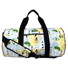 Outer Banks Lighthouses Lighthouse Duffle Bag Duffle For TRAVEL, Fitness, or Gym TOP QUALITY Best Unique AFTER CHRISTMAS GIFT IDEAS for HIM or HER, College Students Kids Boys Girls Men Ladies Man or Woman