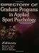Directory of Graduate Programs in Applied Sport Psychology