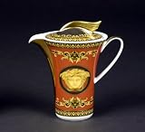 Versace by Rosenthal Medusa Red Covered Creamer