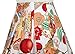 Pleated Midi Skirt for Women Floral a Line Skirt with Pockets (XL)