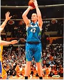 Upper Deck Authentic Kevin Love Autograph 8x10 Minnesota Timberwolves Photo
