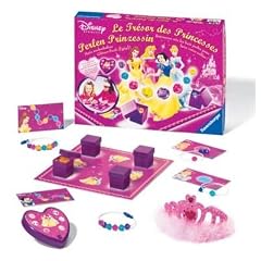 Disney Princess - Perlen Prinzessin - Mein zauberhaftes Glitzer-Such-Spiel