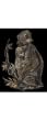 Copper Engraving Monkey & Baby