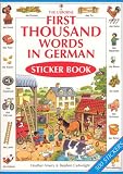 First Thousand Words in German (0794501931) by Heather Amery