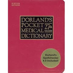 Dorland's Pocket Medical Dictionary Book + CDROM
