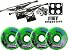 LONGBOARD Package CORE 7.0 TRUCKS BIGFOOT WHEELS 76/83A