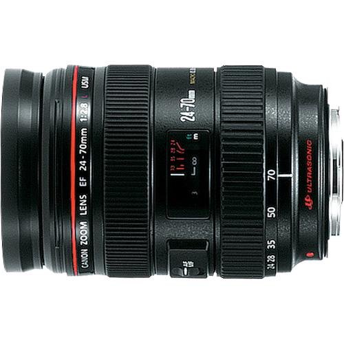 Canon EF 24-70mm f/2.8L USM Standard Zoom Lens for Canon SLR Cameras