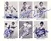1982 Dallas Cowboys autographed card sheet Tony Dorsett Roger Staubach