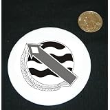 3 button pin printed with Western Command by Shop Zeus