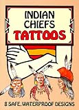 Indian Chiefs Tattoos (Temporary Tattoos)