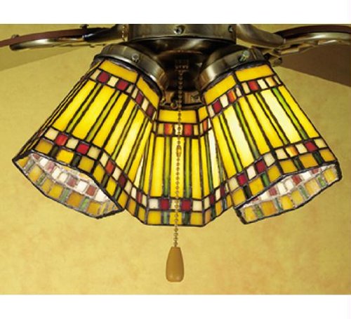 Meyda Tiffany 27464 Prairie Burgundy Glass