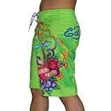 Ed Hardy TRUE LOVE Mens Skate & Surf Boardshorts - Size: 32