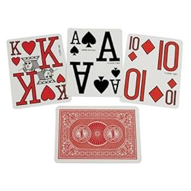  Marinoff Low Vision Poker Size Playing Cards ** 2 DECKS **