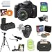Canon EOS Digital Rebel XSi 12MP Digital SLR Camera with EF-S 18-55mm f/3.5-5.6 IS Lens (Black) + Opteka Vertical Battery Grip & 4GB Pro Accessory Kit