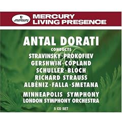 Antal Dorati Conducts by Isaac Albeniz, stravinsky, Aaron Copland, richard strauss, and George Gershwin