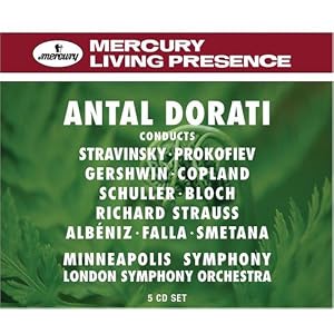 Antal Dorati Conducts by Isaac Albeniz, stravinsky, Aaron Copland, richard strauss, and George Gershwin (Audio CD - 2005) - Box set