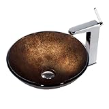 Vigo Industries VGT146 Earthy Faucet Vessel Sink Basin, Chrome