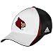 adidas Louisville Cardinals Youth White Mesh Back Official Team Hat