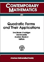 Quadratic Forms and Their Applications (Contemporary Mathematics)