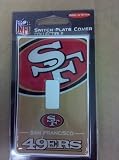 NFL Peel-n-stick Light Switch (Single) Cover - San Francisco 49ers