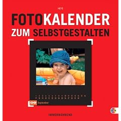 Foto-Kalender zum Selbstgestalten rot