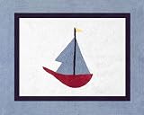 Come Sail Away Nautical Accent Floor Rug