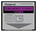 8GB Roland M-8G CompactFlash CF Memory Card for V-Synth, Fantom X6, X7 and More