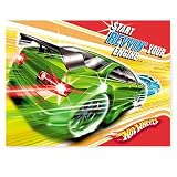 Hot Wheels Fast Action Invitations - 8 Count