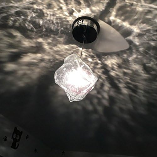 SanKD Ice Cube Light Creative Stone Lamp Cafe Bar Pendant Lighting Fixture