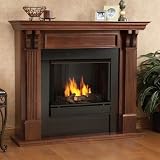 Real Flame Ashley Electric Fireplace, Blackwash