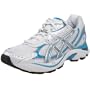 ASICS Women's GT-2150 Running Shoe,White/Lightning/Island Blue,6.5 M