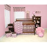 Trend Lab Willow Four Piece Crib Bedding Set, Pink by Trend Lab