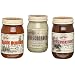 Texas Pepper Works Texas Salsa Trio (Raspberry Chipotle, Barn Burner & Queso Blanco), 16-Ounce Jars (Pack of 3)