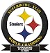 Pittsburg Steeler Superbowl Button Pins World Champions