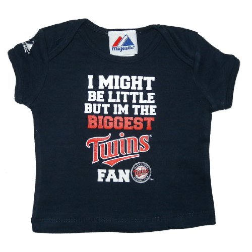 Infant / Baby MLB Minnesota Twins My First Tee T-Shirt - Royal Blue (Size: 6/9)