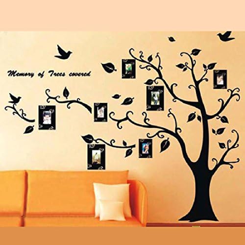 110cm*90cm Photo Frame Tree Removable Vinyl Quote Wall Sticker Decal Mural