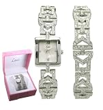 Limit Ladies Shiny Silver Coloured Stone Gift Set Watch 6448G.28