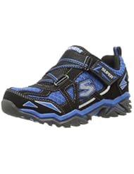 Shoes: Skechers Kids 90421L Pillar 2.0 Hawk Running Shoe,Black/Royal,13.5 M US Little Kid - Skechers Kids