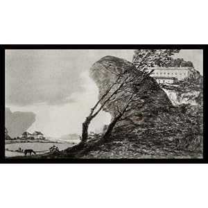 Francisco de Goya y Lucientes (Landscape with large rocks) Framed Art Poster Print - 13