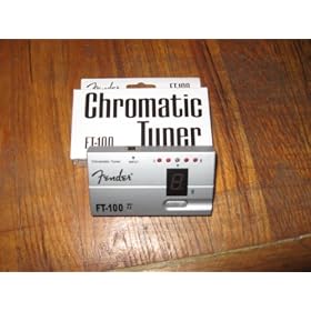 Fender FT-100 Chromatic Guitar Bass Tuner