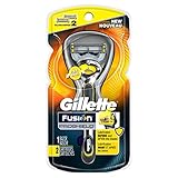 Gillette Fusion Proshield Men's Razor with Flexball Handle and Razor Blade Refills, 2 Count