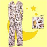 Bedhead Golf Bags Pink Sateen Cotton Pajama